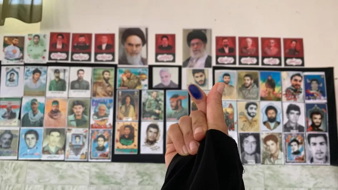 حضور باشکوه مردم کمیجان پای صندوق‌های رأی