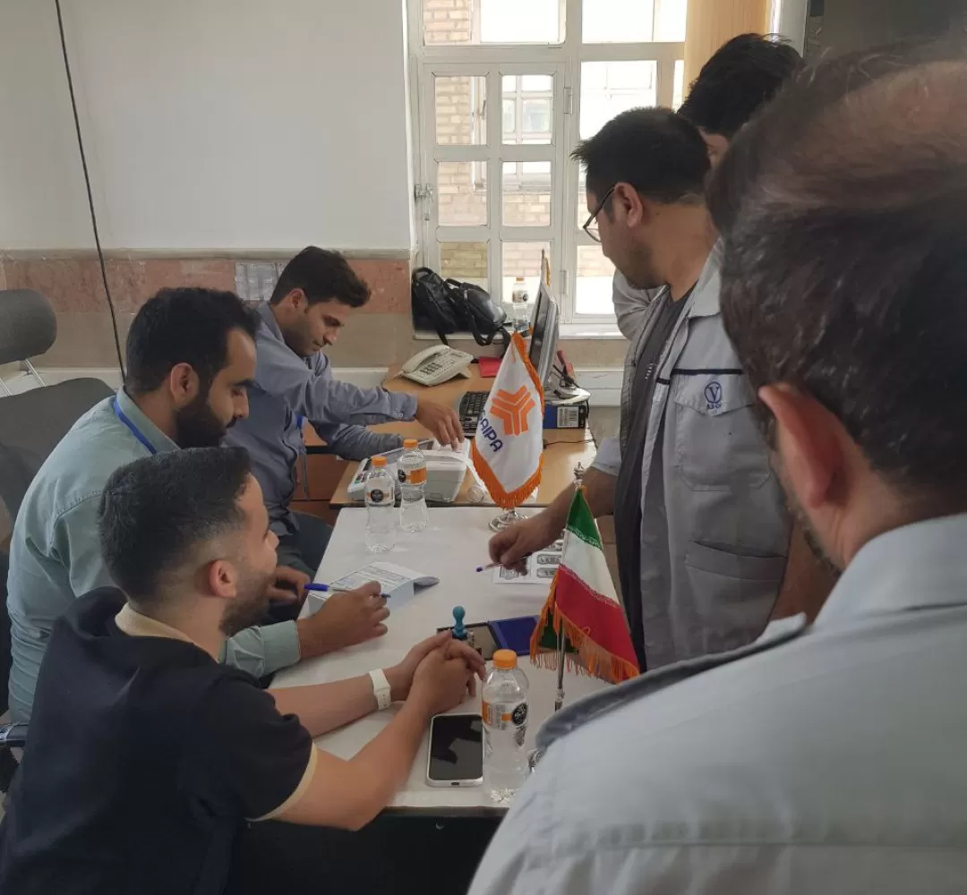 حضور پرشور کارگران ساوجی پای صندوقهای رأی