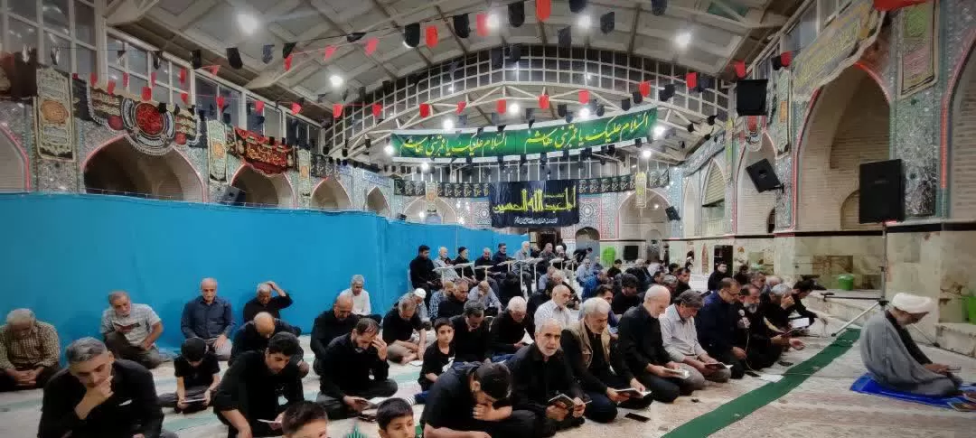 نوای «یاحسین» در ساوه طنین‌انداز شد