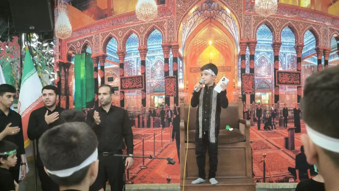 سوگواره «احلی من العسل» در ساوه برگزار شد
