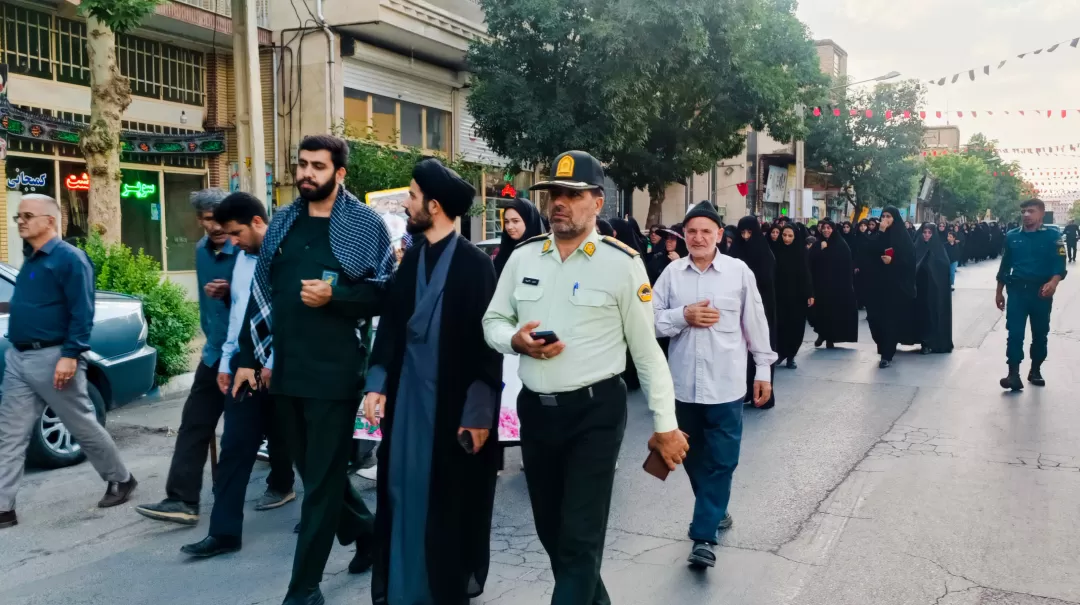 اجتماع «رهروان زینبی» در کمیجان برگزار شد