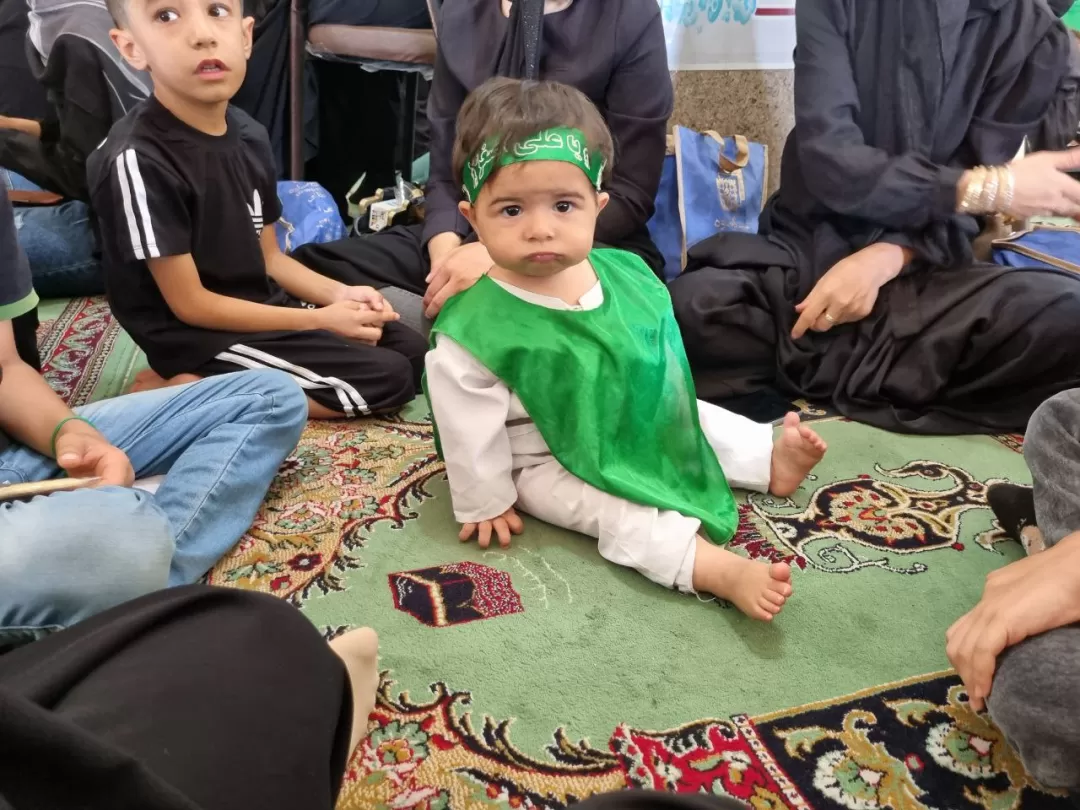 آئین شیرخوارگان حسینی در ساوه برگزار شد