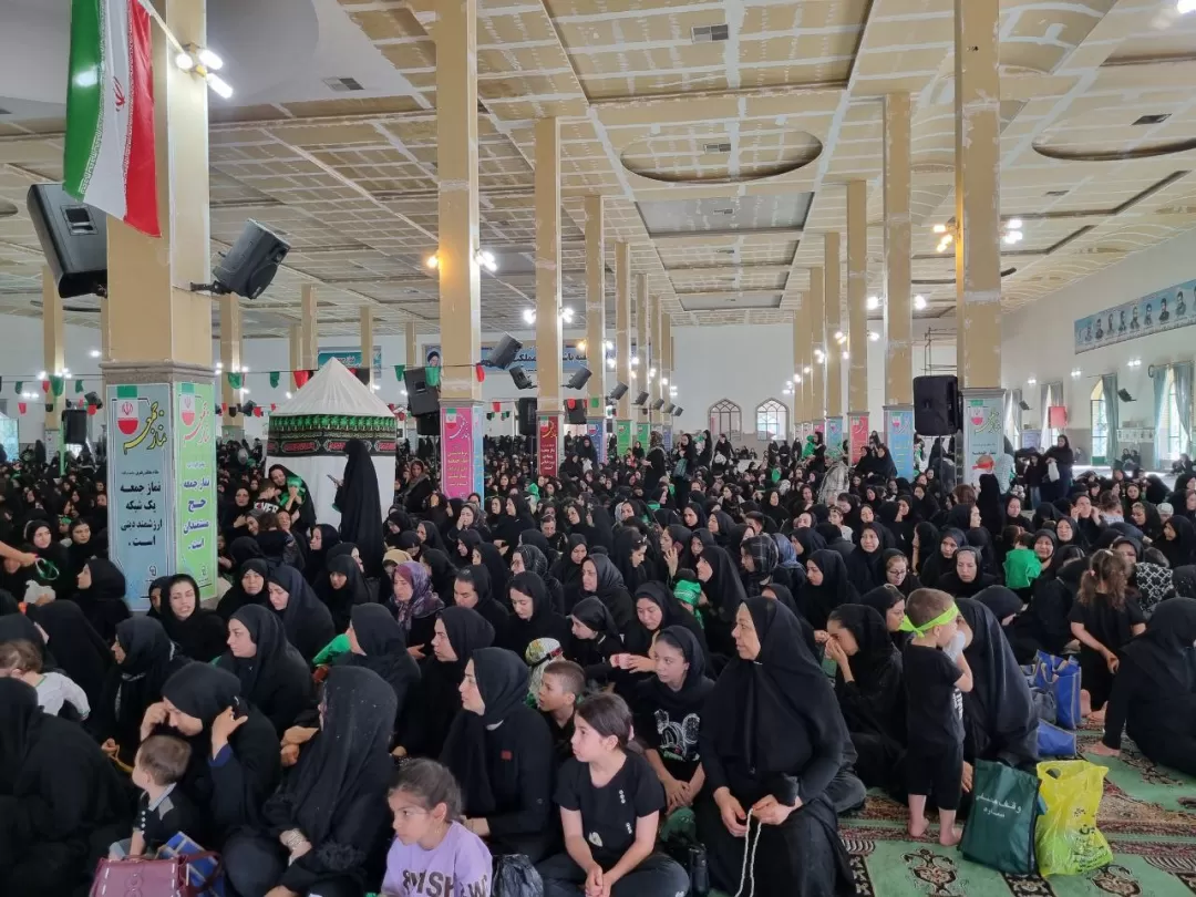 آئین شیرخوارگان حسینی در ساوه برگزار شد