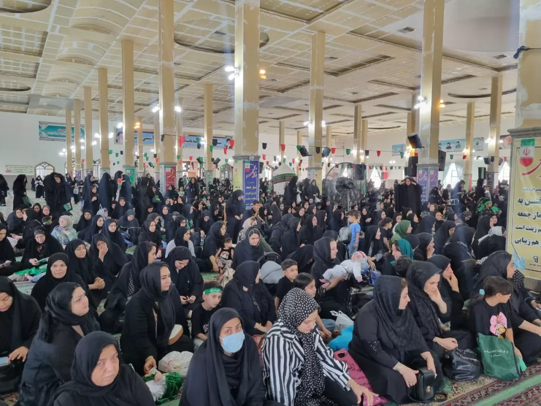 آئین شیرخوارگان حسینی در ساوه برگزار شد