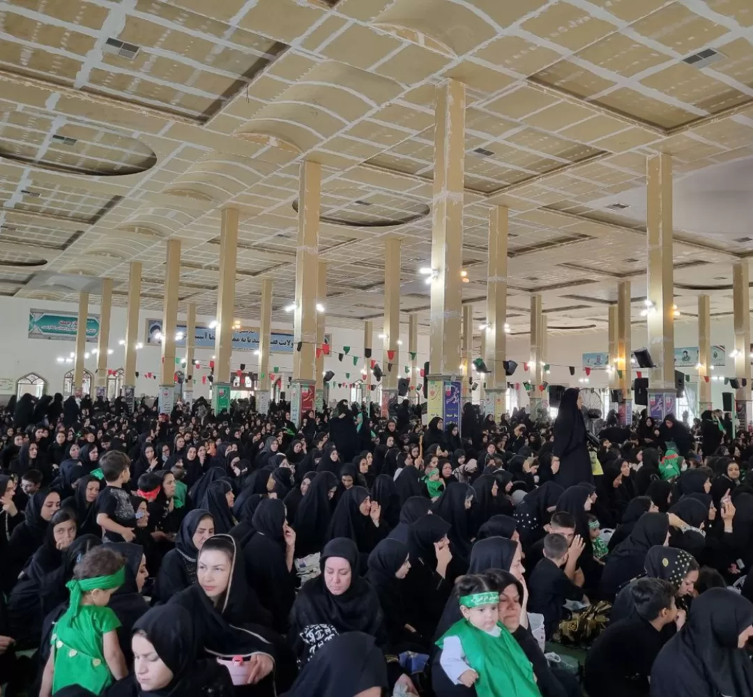 آئین شیرخوارگان حسینی در ساوه برگزار شد