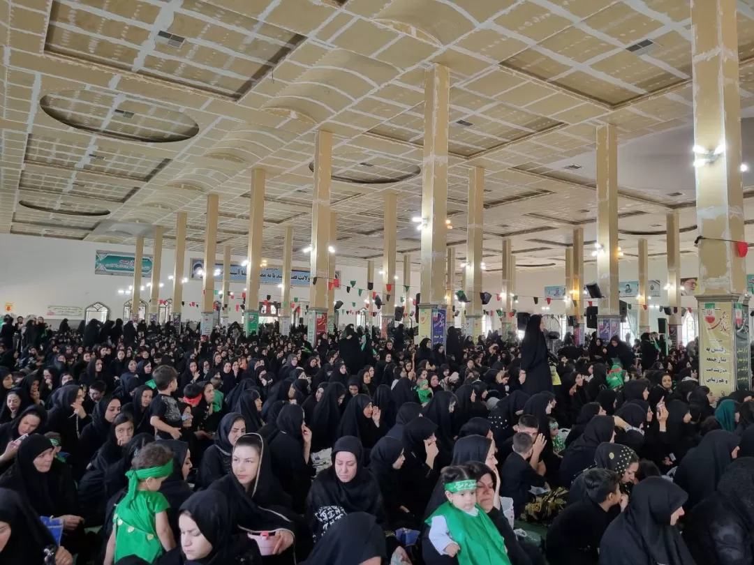 آئین شیرخوارگان حسینی در ساوه برگزار شد