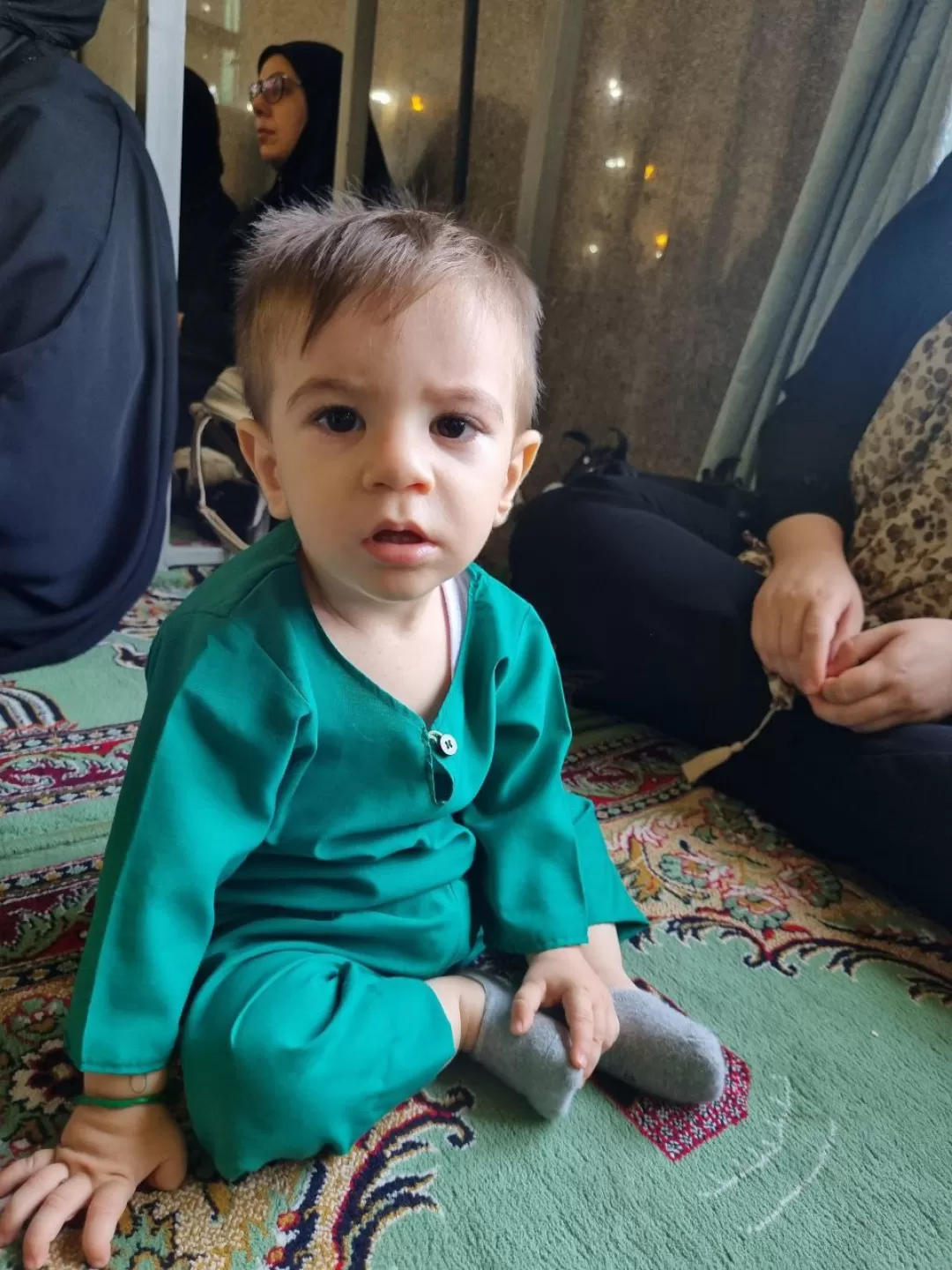 آئین شیرخوارگان حسینی در ساوه برگزار شد