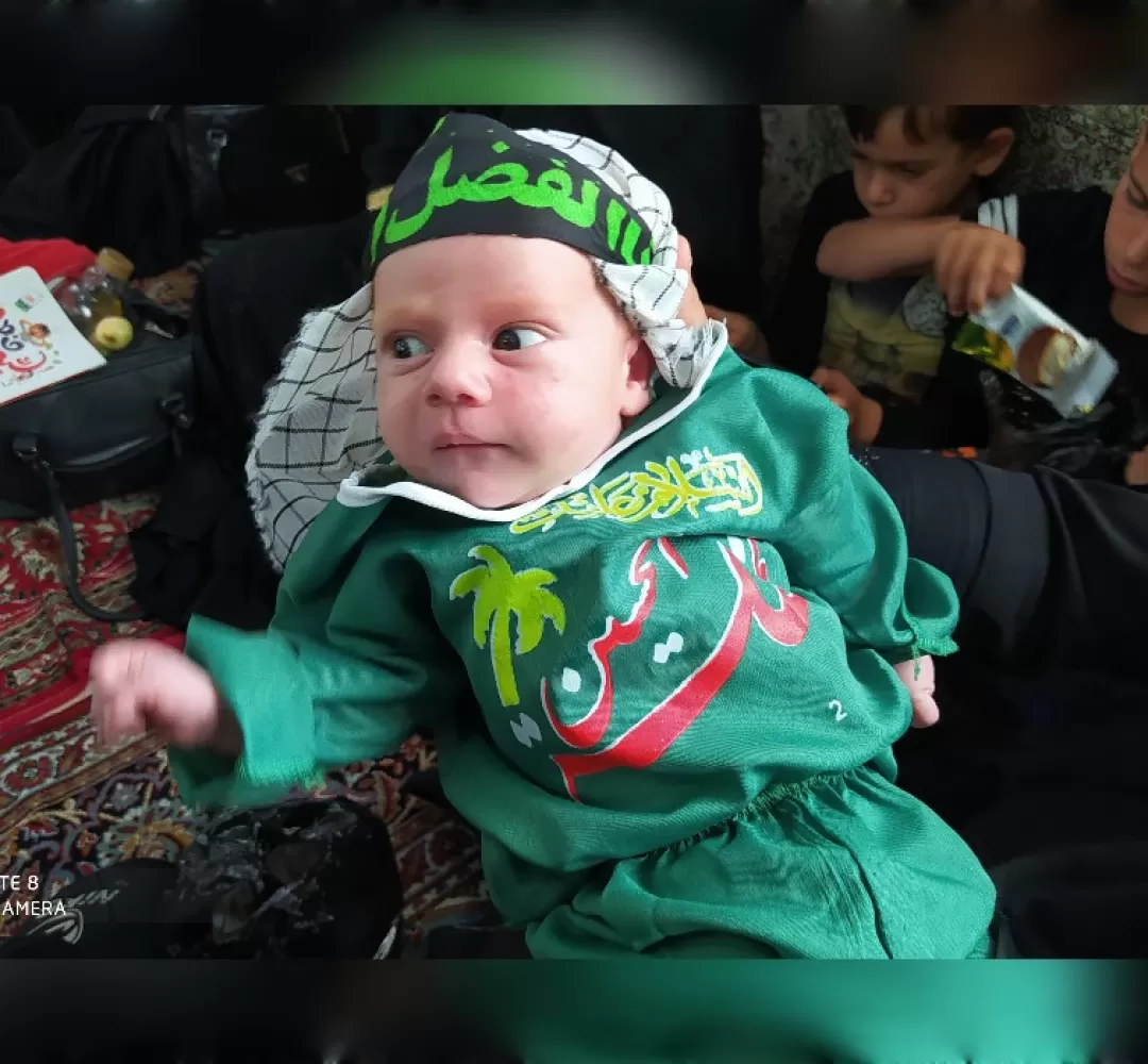 مراسم شیرخوارگان حسینی در خنداب برگزار شد