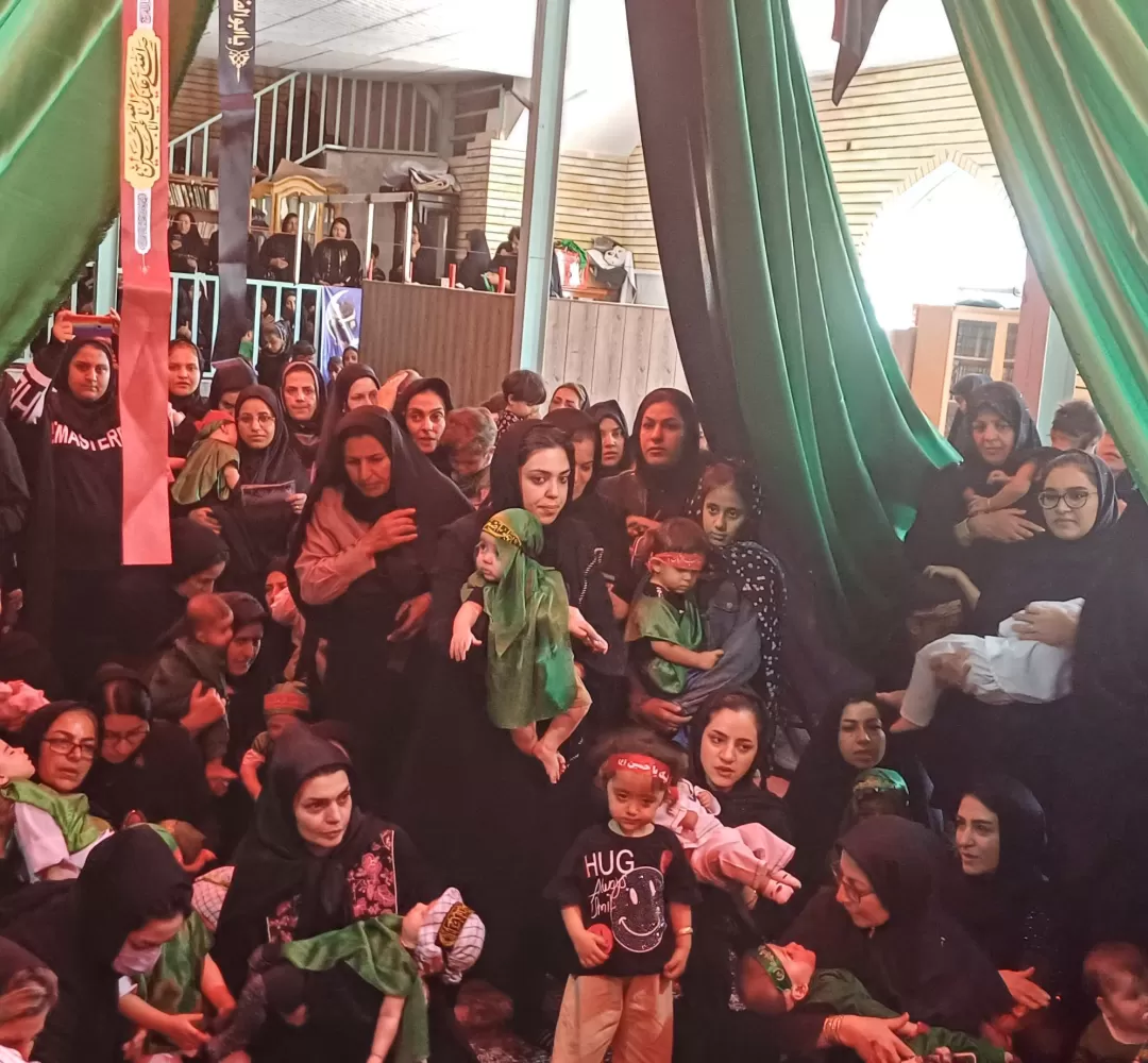 مراسم شیرخوارگان حسینی در فراهان