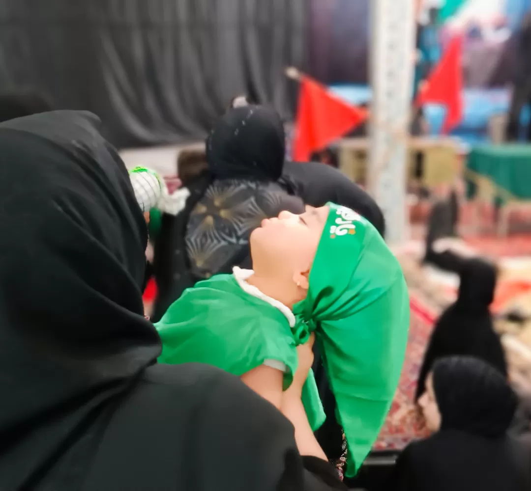 سوگواره شیرخوارگان حسینی در کمیجان برگزار شد