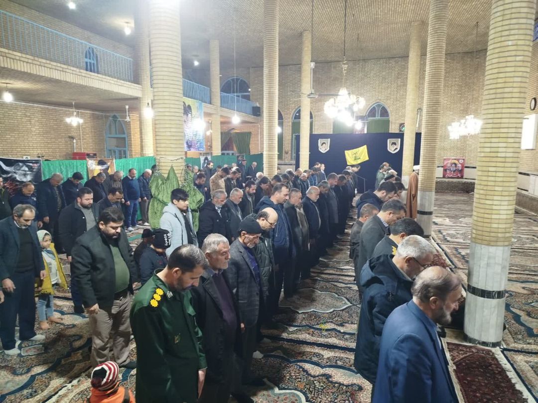 مراسم بزرگداشت شهید «نصرالله» در کمیجان