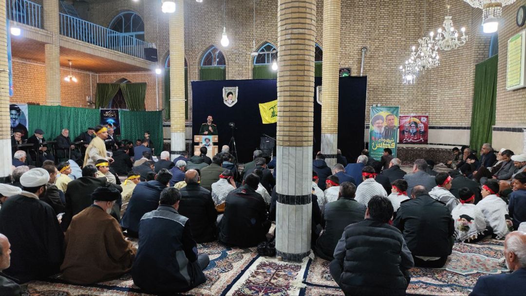 مراسم بزرگداشت شهید «نصرالله» در کمیجان