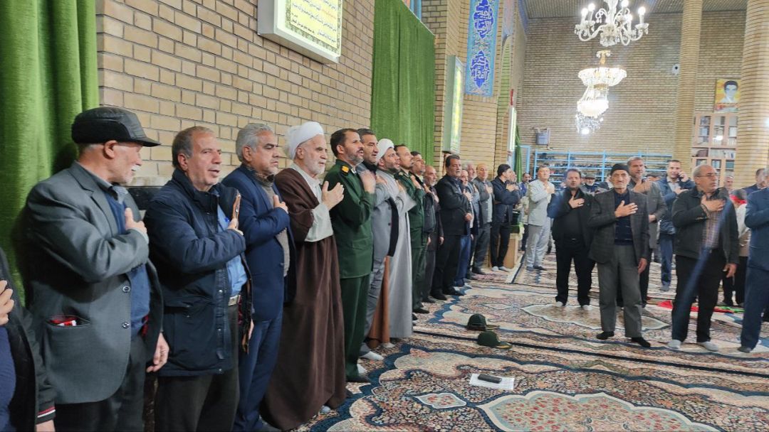 مراسم بزرگداشت شهید «نصرالله» در کمیجان