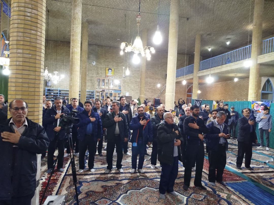 مراسم بزرگداشت شهید «نصرالله» در کمیجان