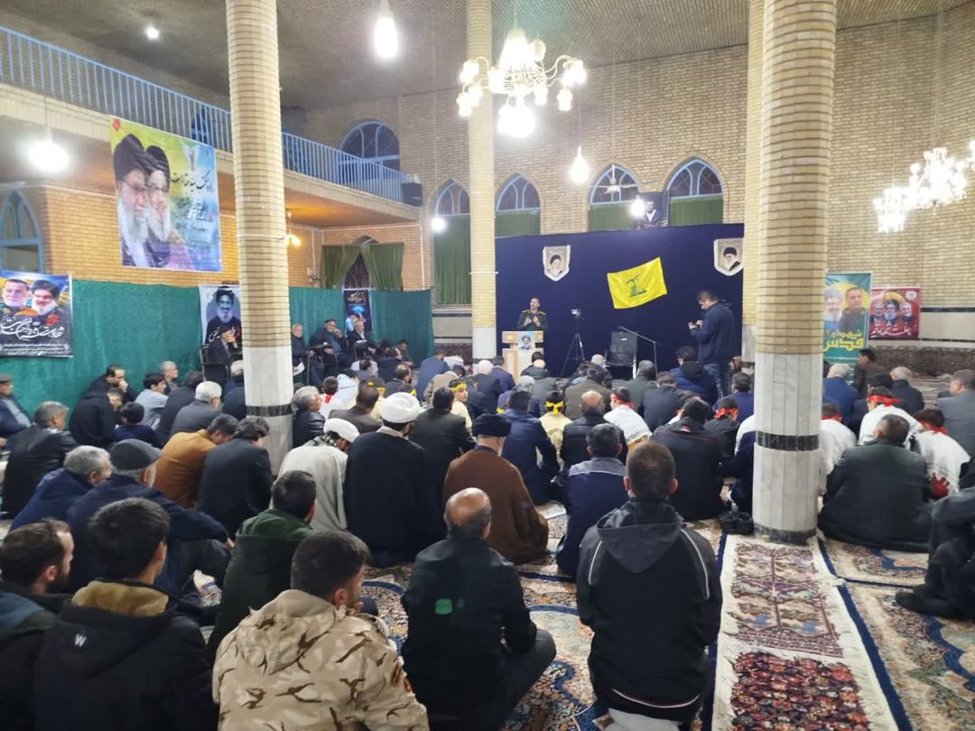 مراسم بزرگداشت شهید «نصرالله» در کمیجان