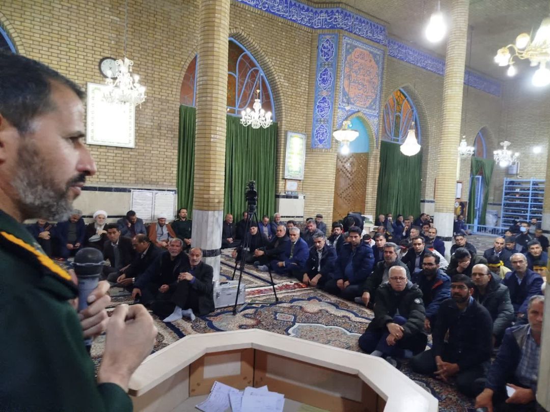 مراسم بزرگداشت شهید «نصرالله» در کمیجان