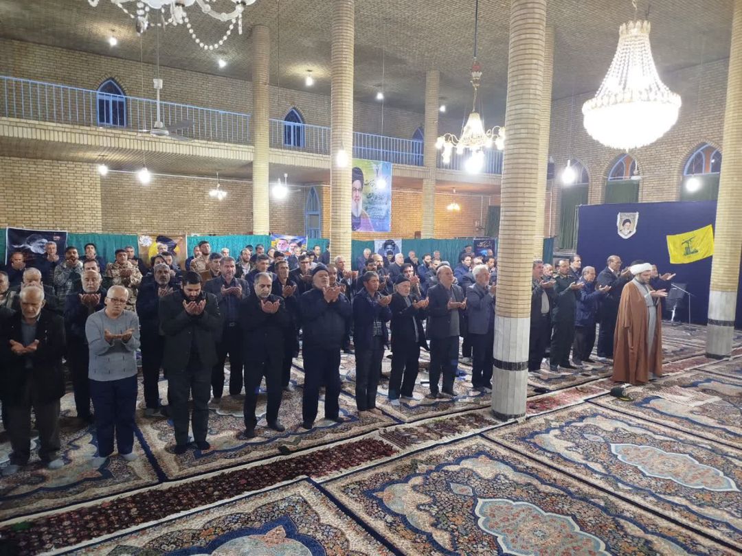 مراسم بزرگداشت شهید «نصرالله» در کمیجان