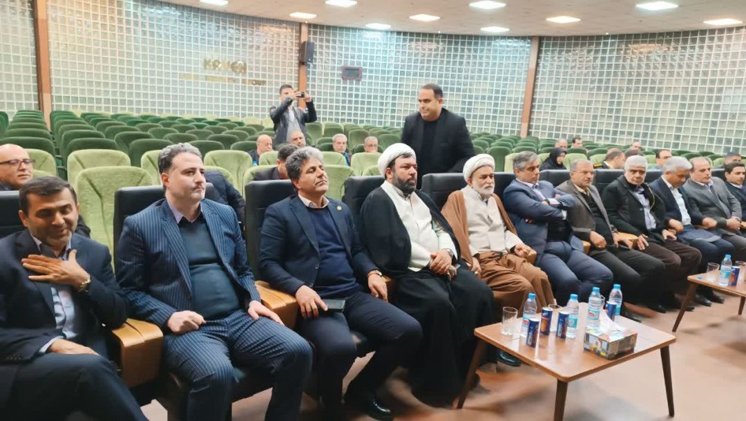 آئین افتتاح نیروگاه خورشیدی در ساوه