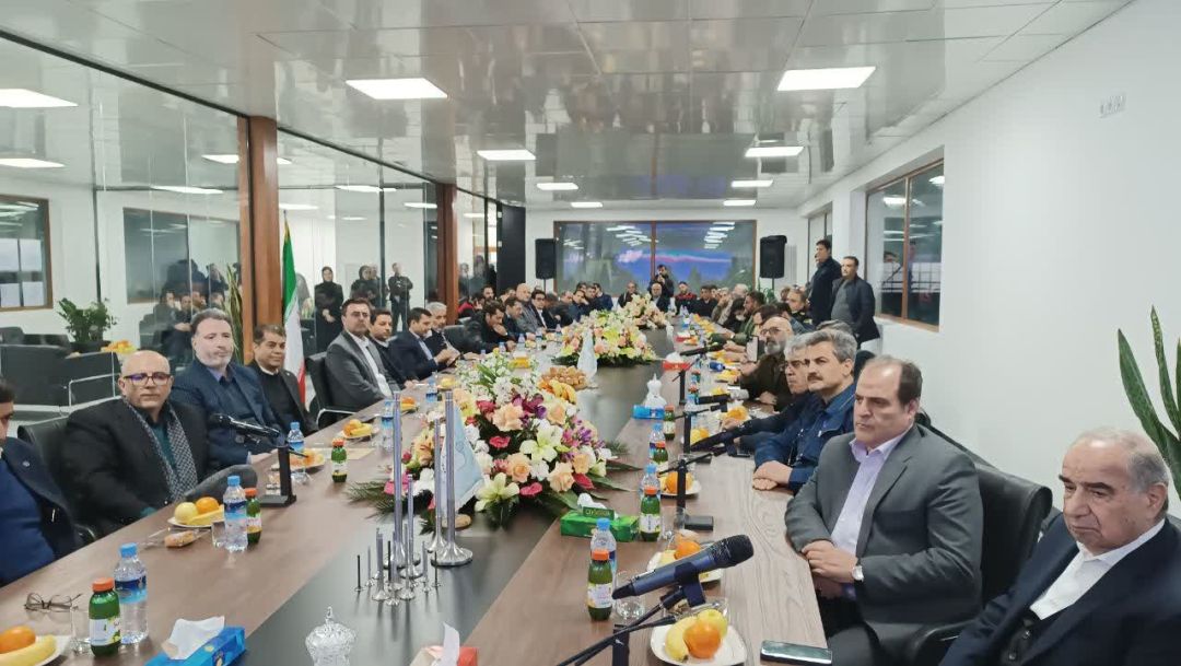 آئین افتتاح نیروگاه خورشیدی در ساوه