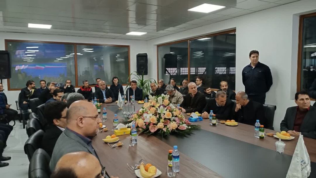 آئین افتتاح نیروگاه خورشیدی در ساوه