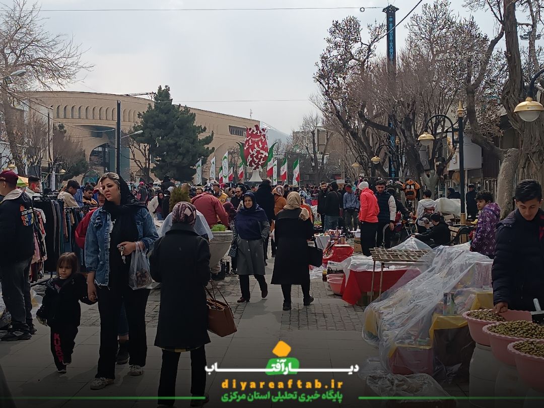 بازار شبِ عید در اراک