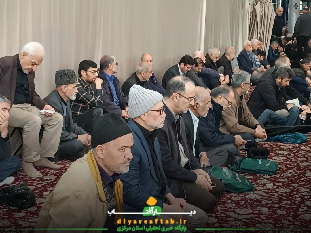 اقامه اولین نماز جمعه سال ۱۴۰۴ در اراک