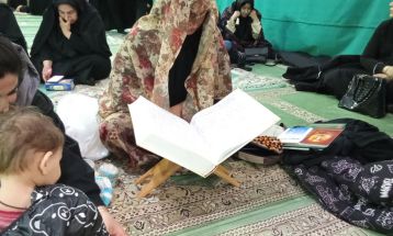 احیا شب ۲۱ ماه رمضان در تفرش