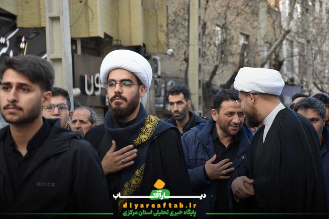 کاروان عزاداری شهادت امام علی (ع) در اراک