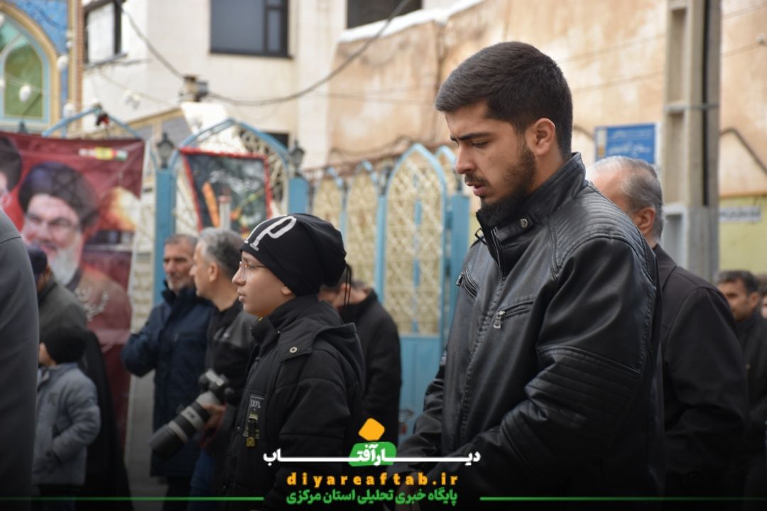 کاروان عزاداری شهادت امام علی (ع) در اراک