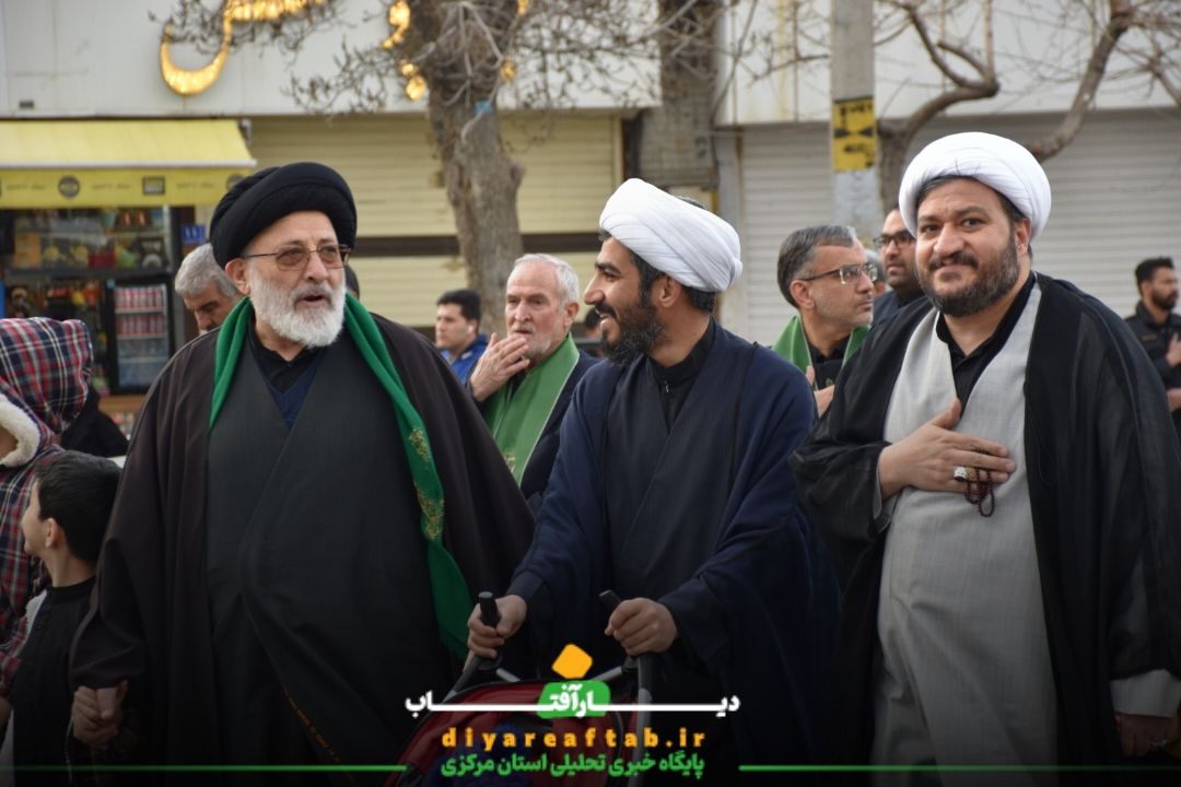 کاروان عزاداری شهادت امام علی (ع) در اراک