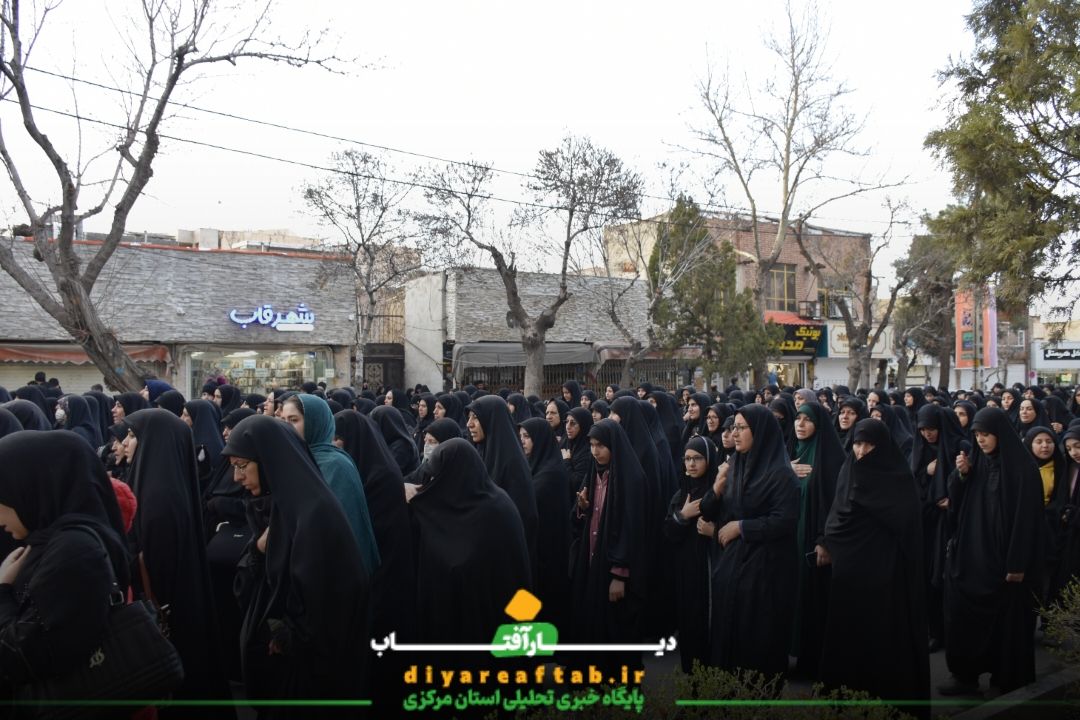کاروان عزاداری شهادت امام علی (ع) در اراک