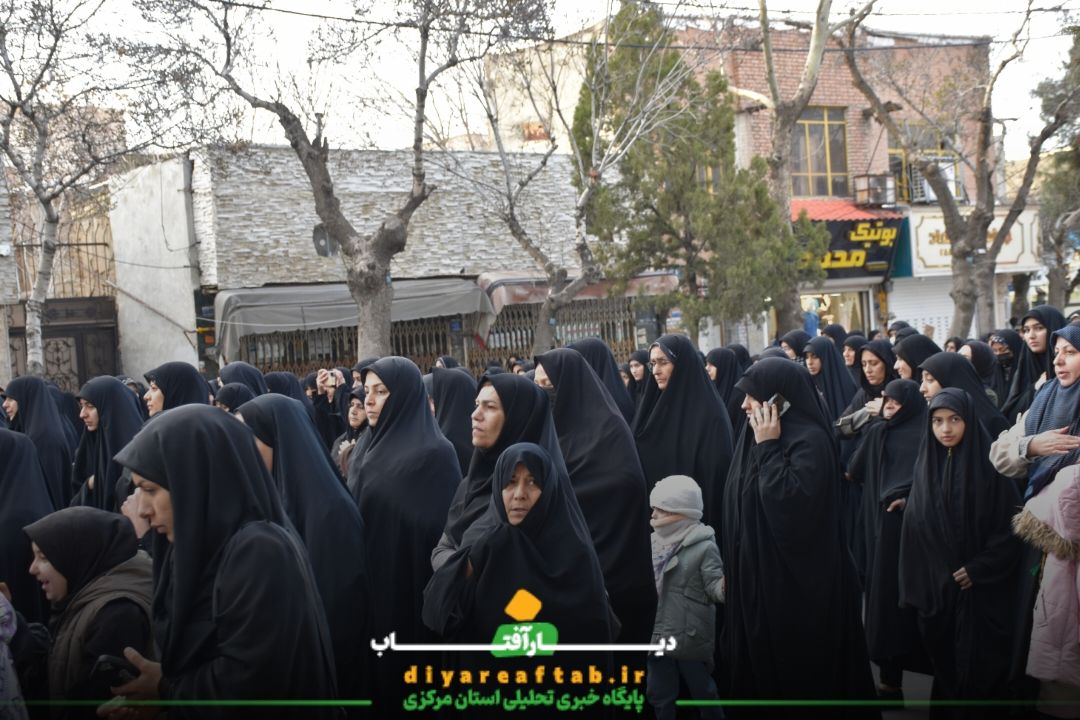 کاروان عزاداری شهادت امام علی (ع) در اراک