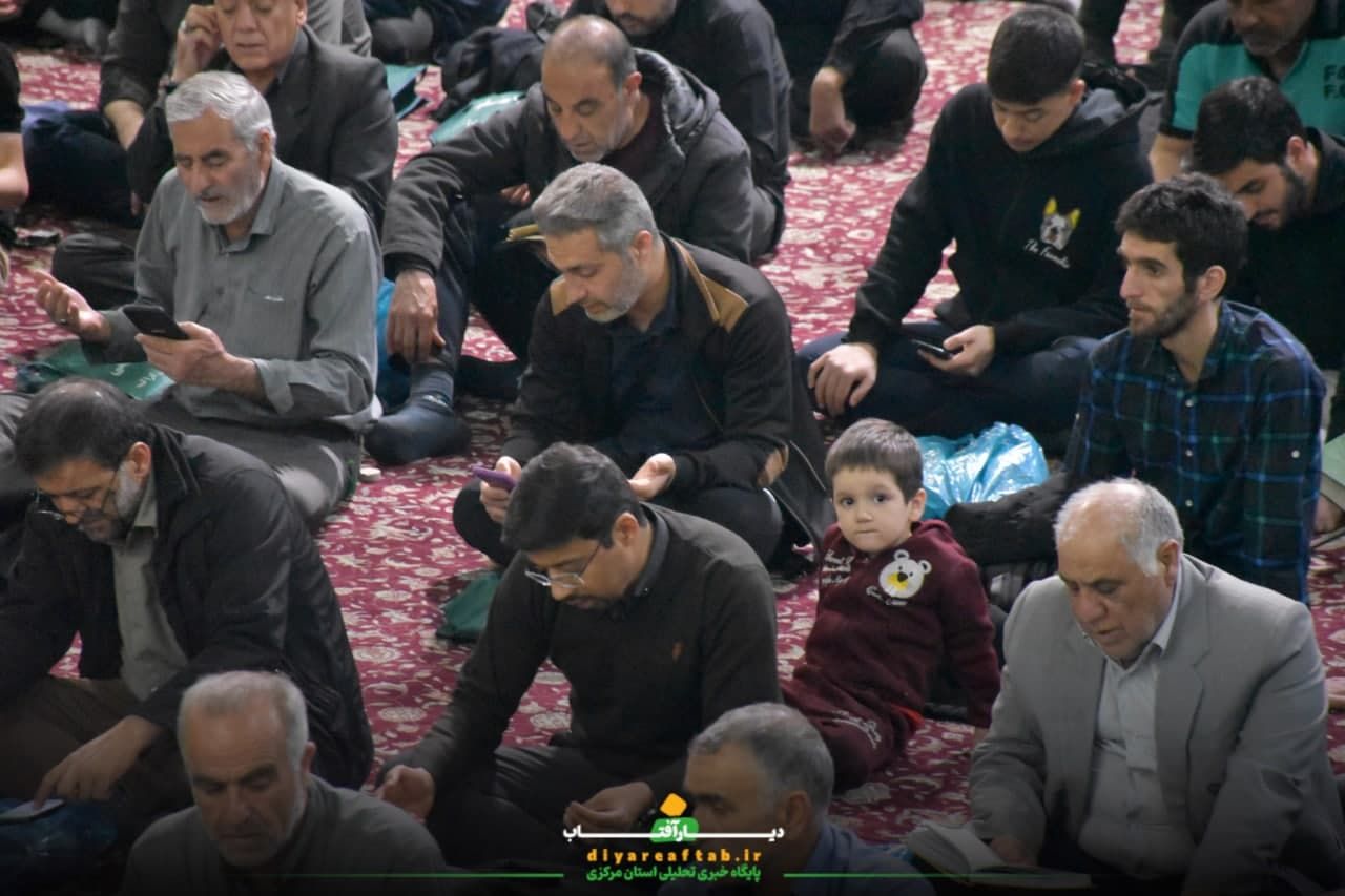 نیایش در سومین شب قدر در اراک