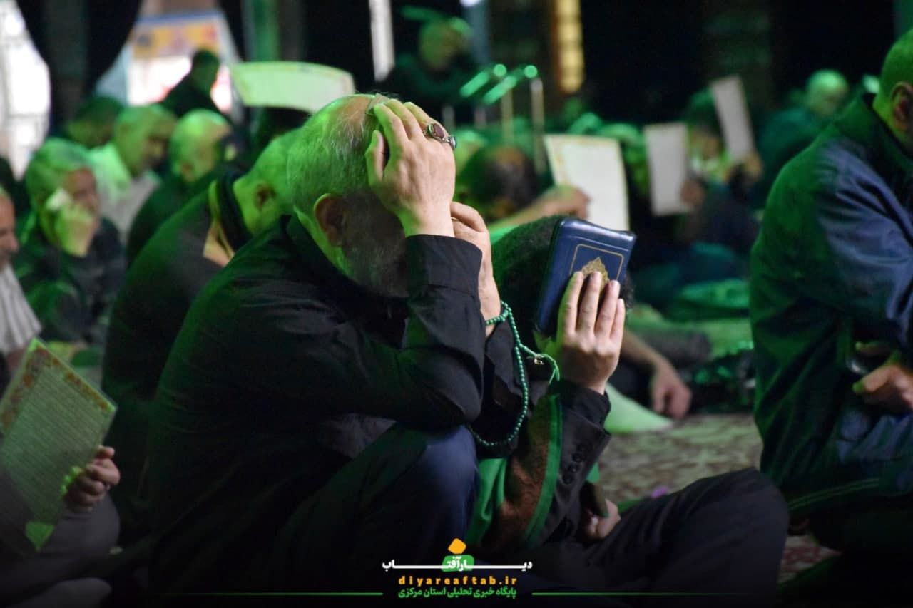 نیایش در سومین شب قدر در اراک