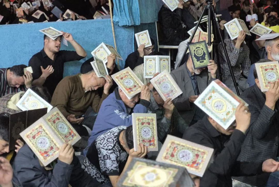 مراسم احیای آخرین شب قدر در ساوه