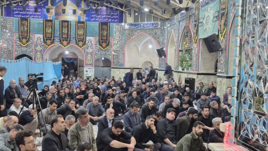 مراسم احیای آخرین شب قدر در ساوه