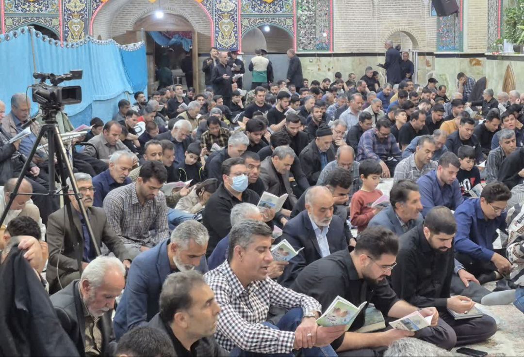 مراسم احیای آخرین شب قدر در ساوه