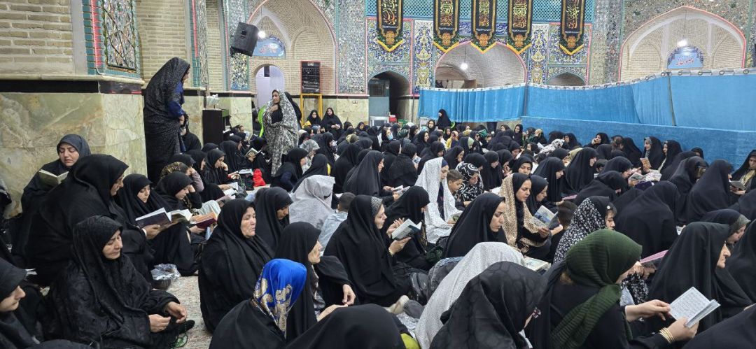 مراسم احیای آخرین شب قدر در ساوه