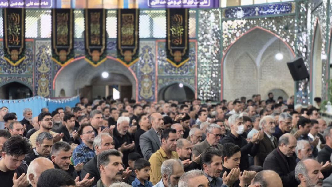 مراسم احیای آخرین شب قدر در ساوه