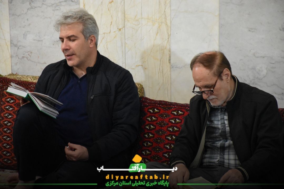 مراسم شب سوم قدر در مسجد کوثر اراک