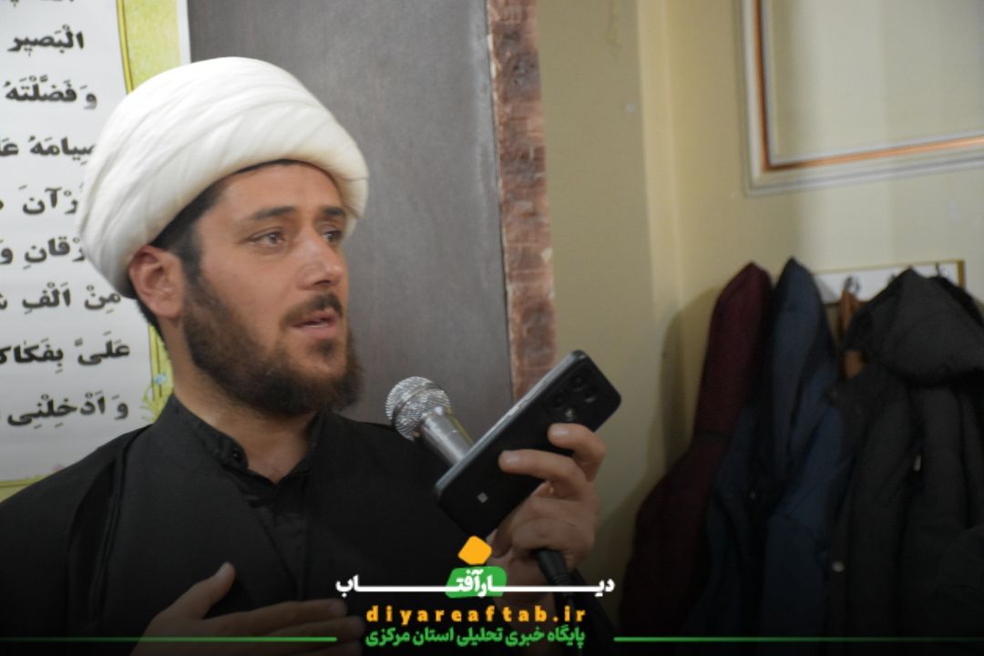 مراسم شب سوم قدر در مسجد کوثر اراک
