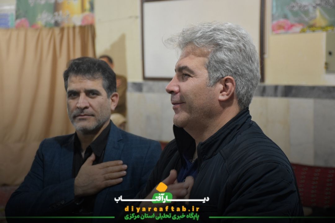 مراسم شب سوم قدر در مسجد کوثر اراک
