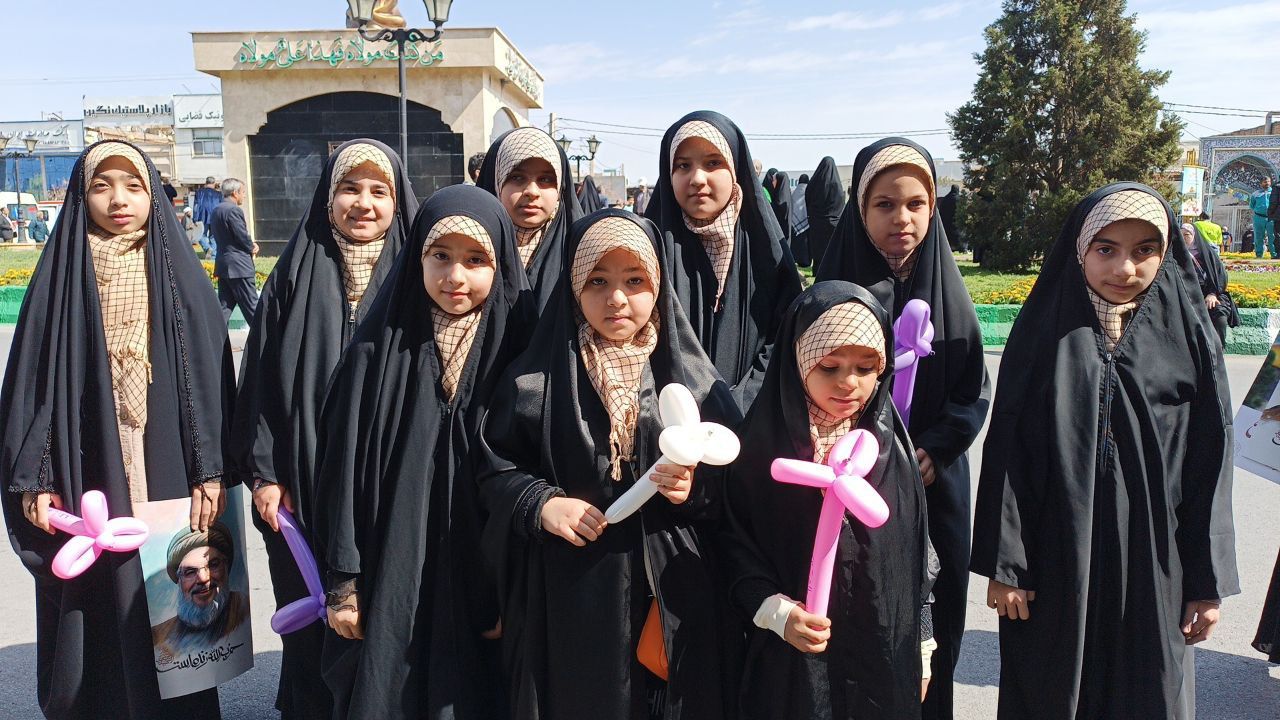 حضور پرشور روزه‌داران ساوجی در روز قدس