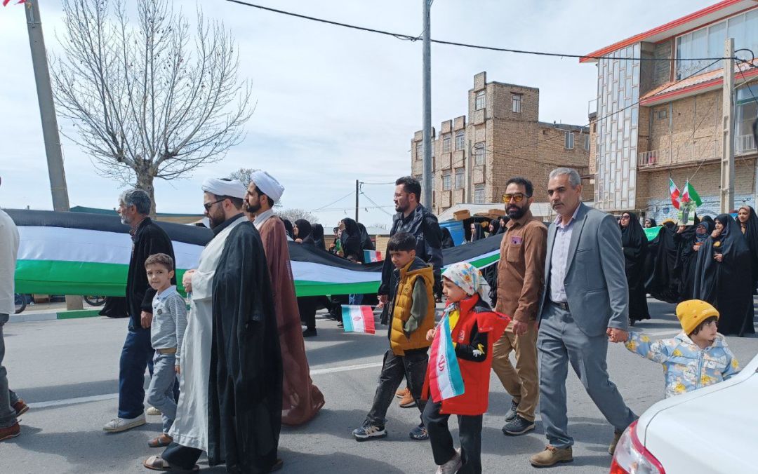 راهپیمایی روز قدس در کمیجان