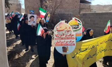 خروش دلیجانی‌ها در حمایت از مردم فلسطین