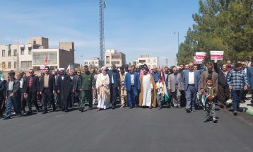 خروش دلیجانی‌ها در حمایت از مردم فلسطین