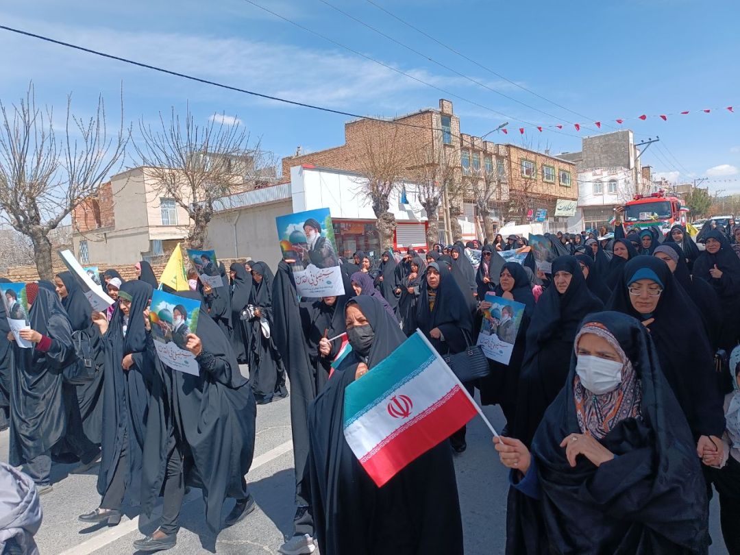 راهپیمایی روز قدس در کمیجان