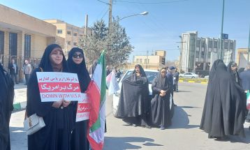 خروش دلیجانی‌ها در حمایت از مردم فلسطین