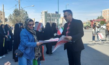 خروش دلیجانی‌ها در حمایت از مردم فلسطین