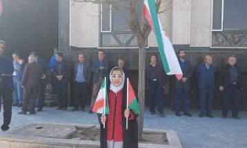 خروش دلیجانی‌ها در حمایت از مردم فلسطین